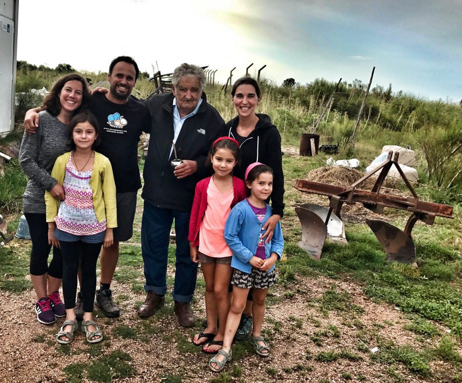 Con Pepe Mujica